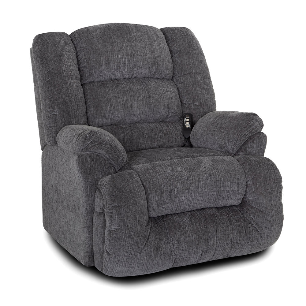 4468 Stockton Lift Chair in 3300-05 Badge Charcoal by Franklin Corp up to 500#