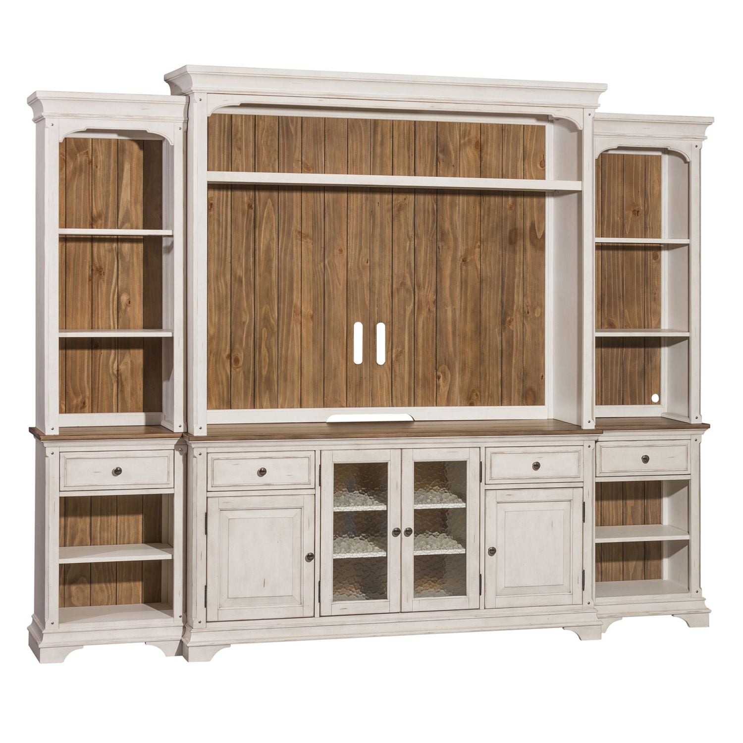 Morgan Creek / Entertainment Center with Piers SKU: 498-ENTW-ECP by Liberty Furniture