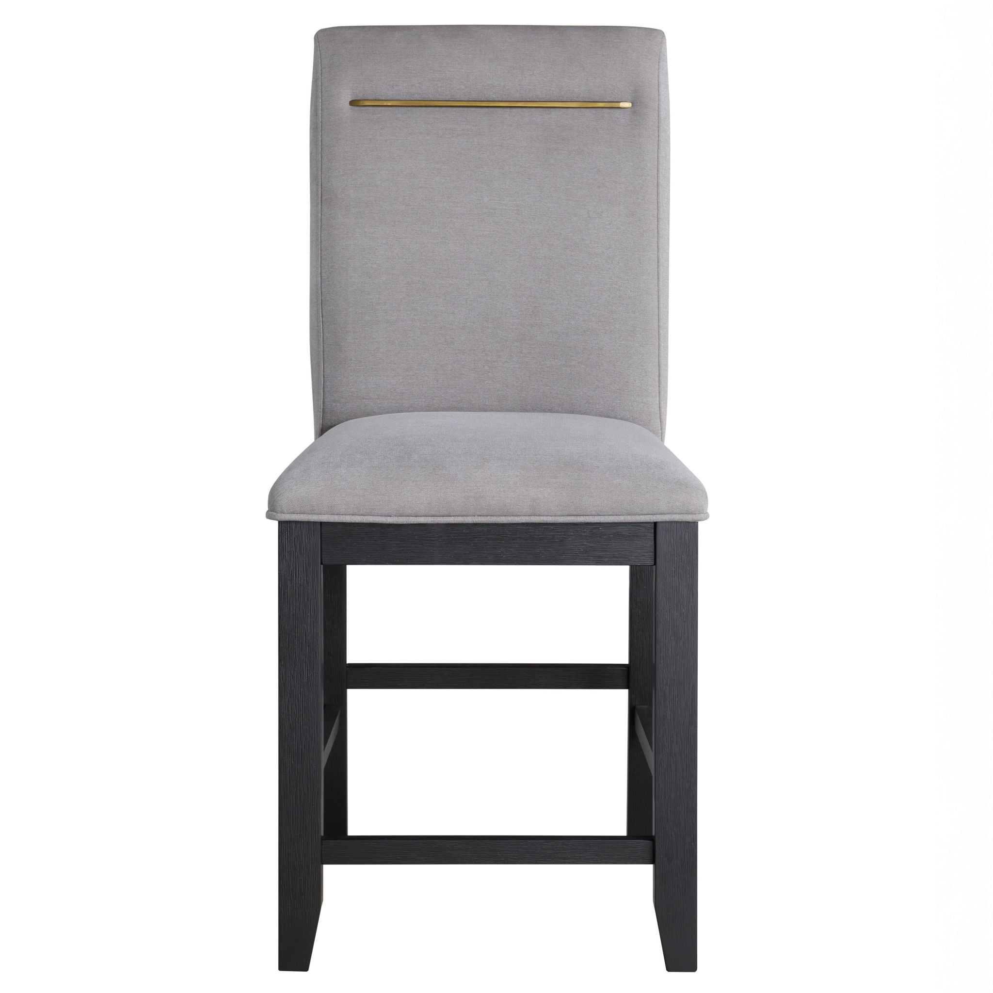 Yves - Counter Chair (Set of 2) - Gray