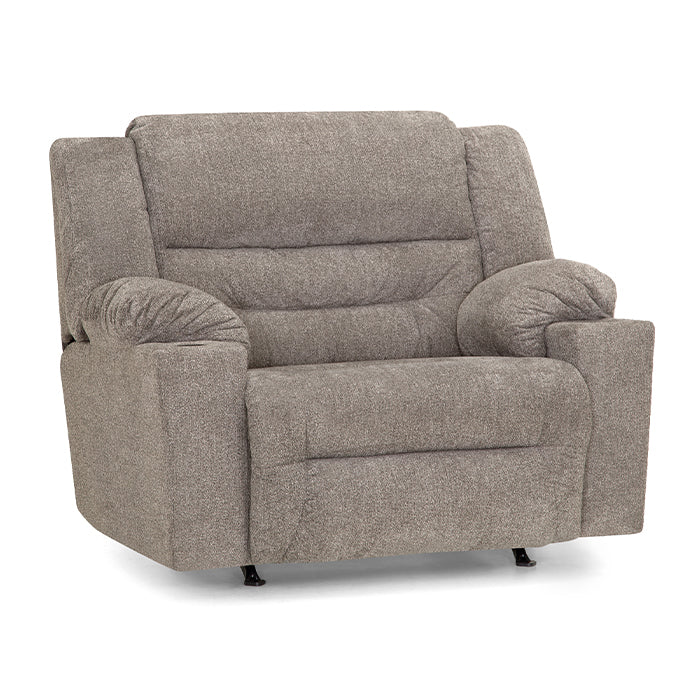 8588 Master Rocker Recliner in 3851-05 Westwood Platinum by Franklin Corp