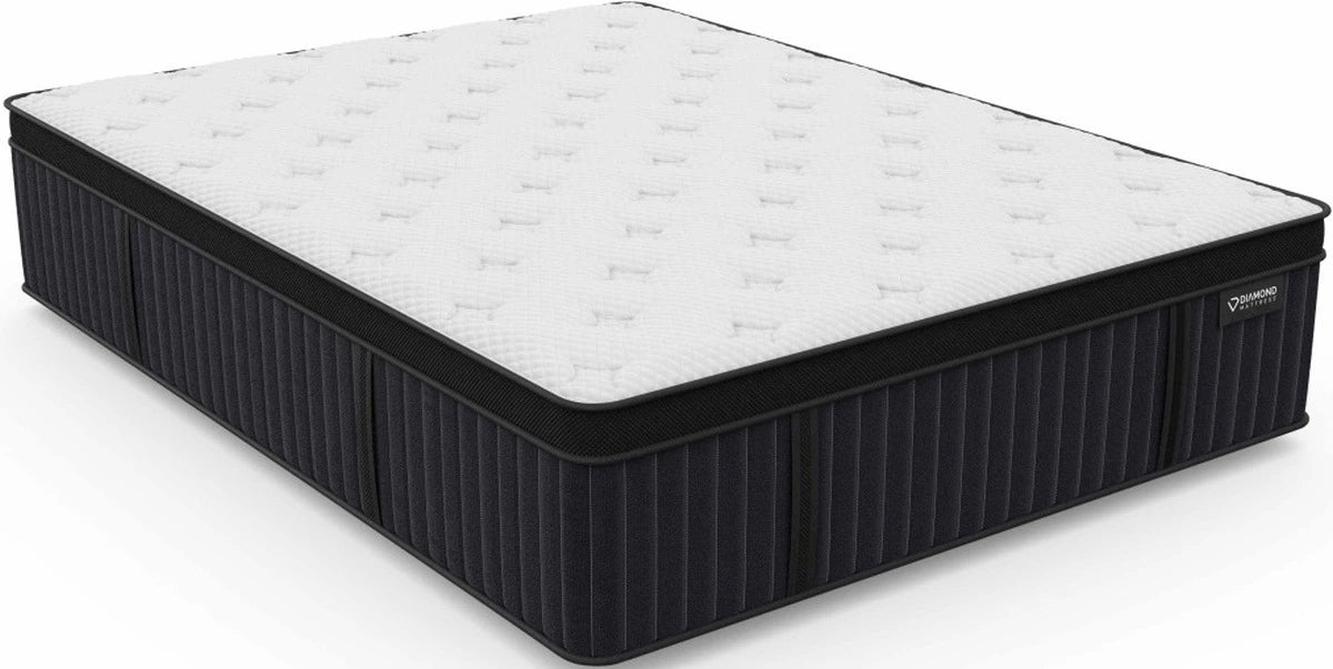 Dream Stage Serenity Cool Latex Hybrid 15.5"  Euro Top Mattress by Diamond