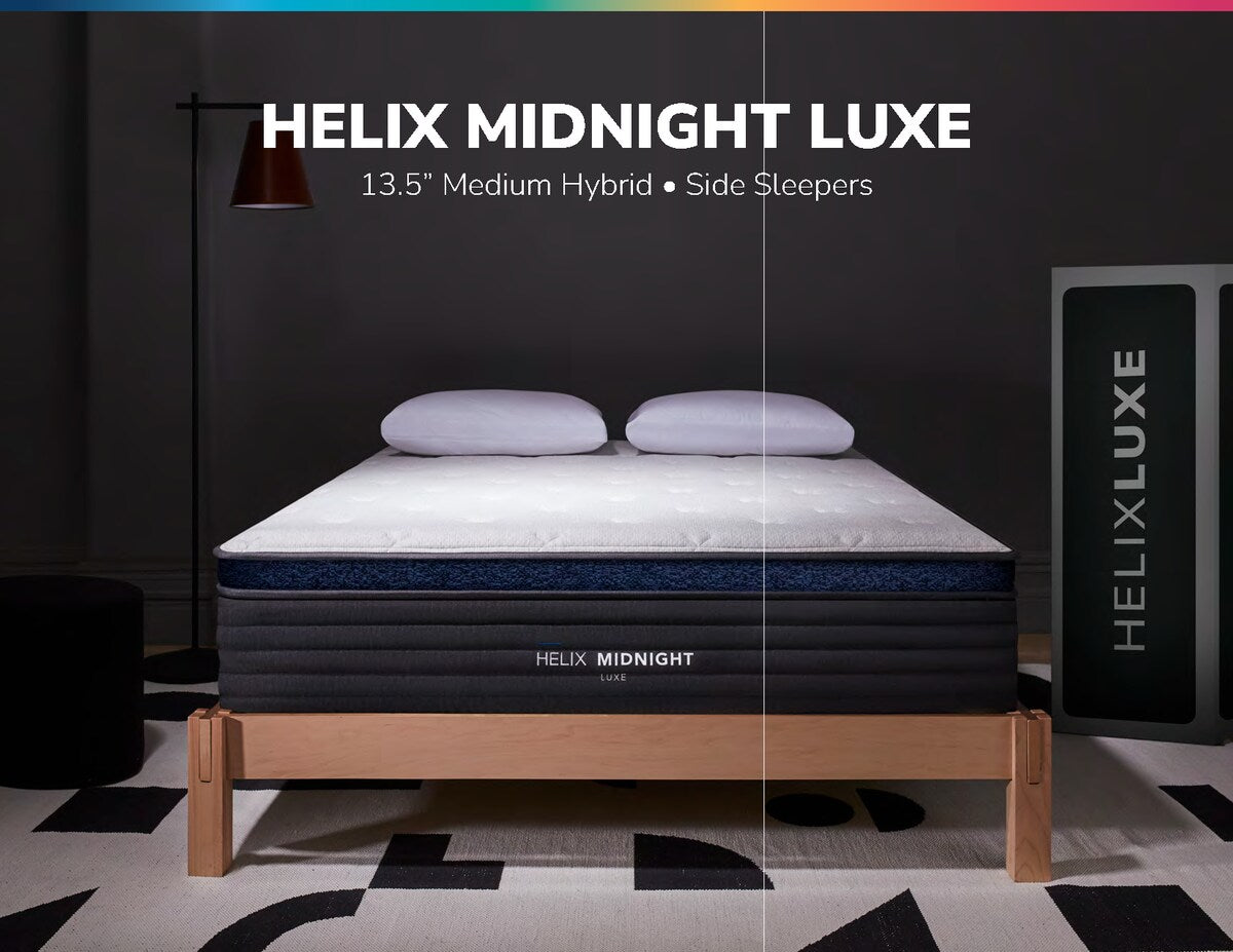 Helix Midnight Luxe with GlacioTex 13.5 in Medium Hybrid