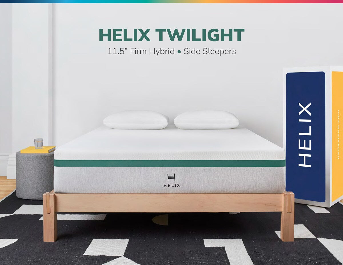 Helix Twilight Core with GlacioTex 11.5 in Firm Hybrid Mattress