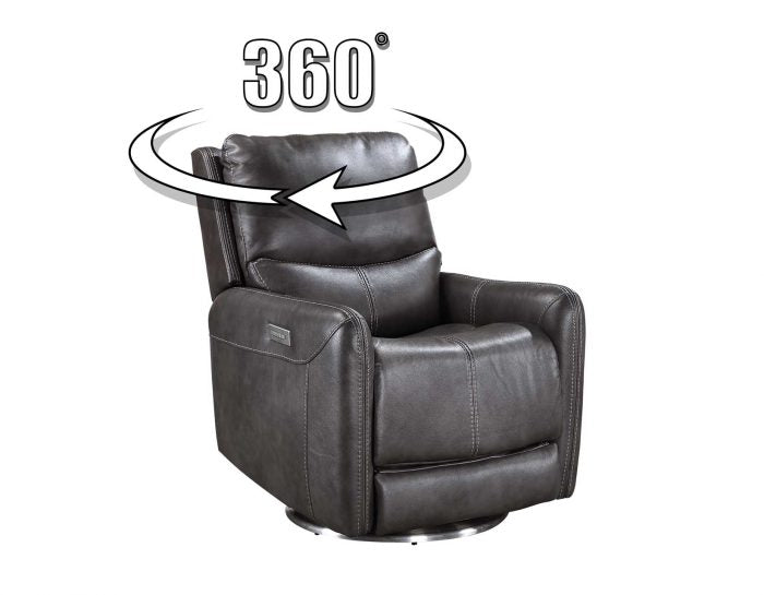 Athens Triple-Power 360-Degree Swivel Motion Chair by Steve Silver