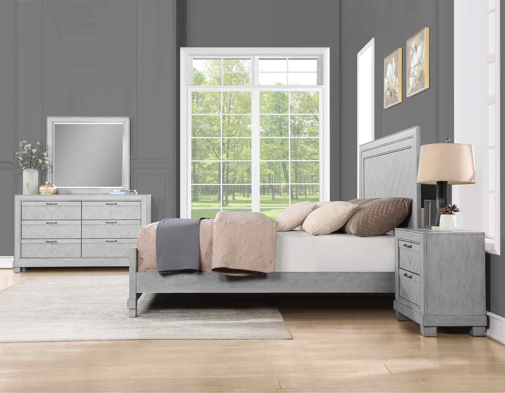 Montana Gray Bedroom Collection by Steve Silver