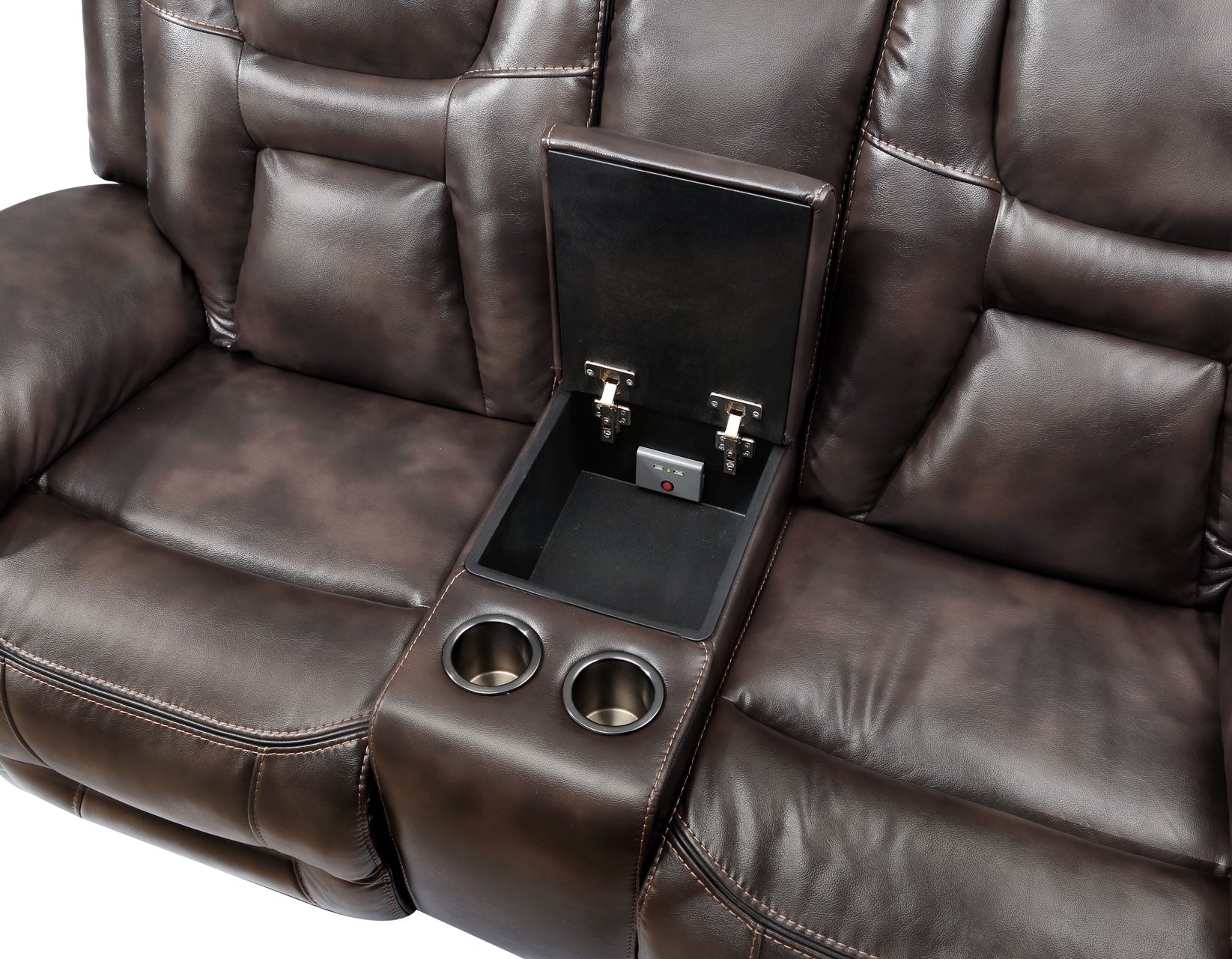 Oportuna 3-Piece Dual-Power Reclining Set (Sofa, Loveseat & Chair) by Steve Silver