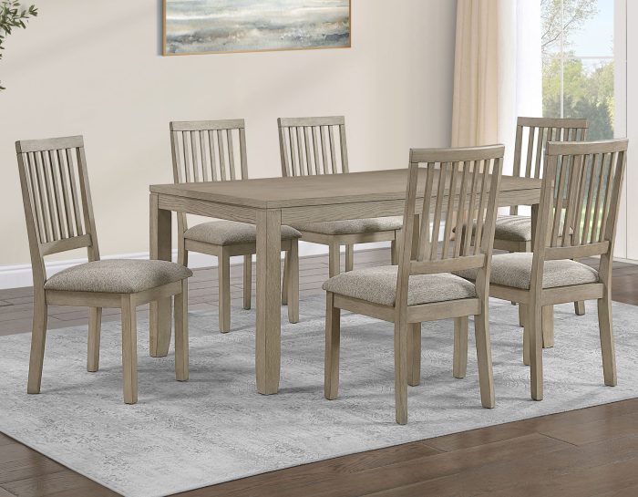 Yorktown 7-Pack Dining Pack, Sand Finish