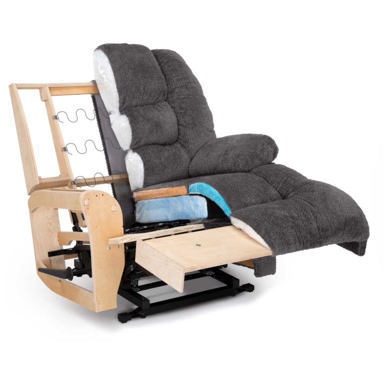 Crazy Low Price - 9534 Caesar 500 lb. Brown Fabric Recliner by Franklin