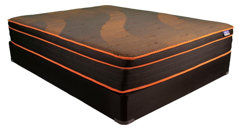Copperfield 12in Hybrid Mattress by Jamison - Compressed and Roll Packed for easy Handling.