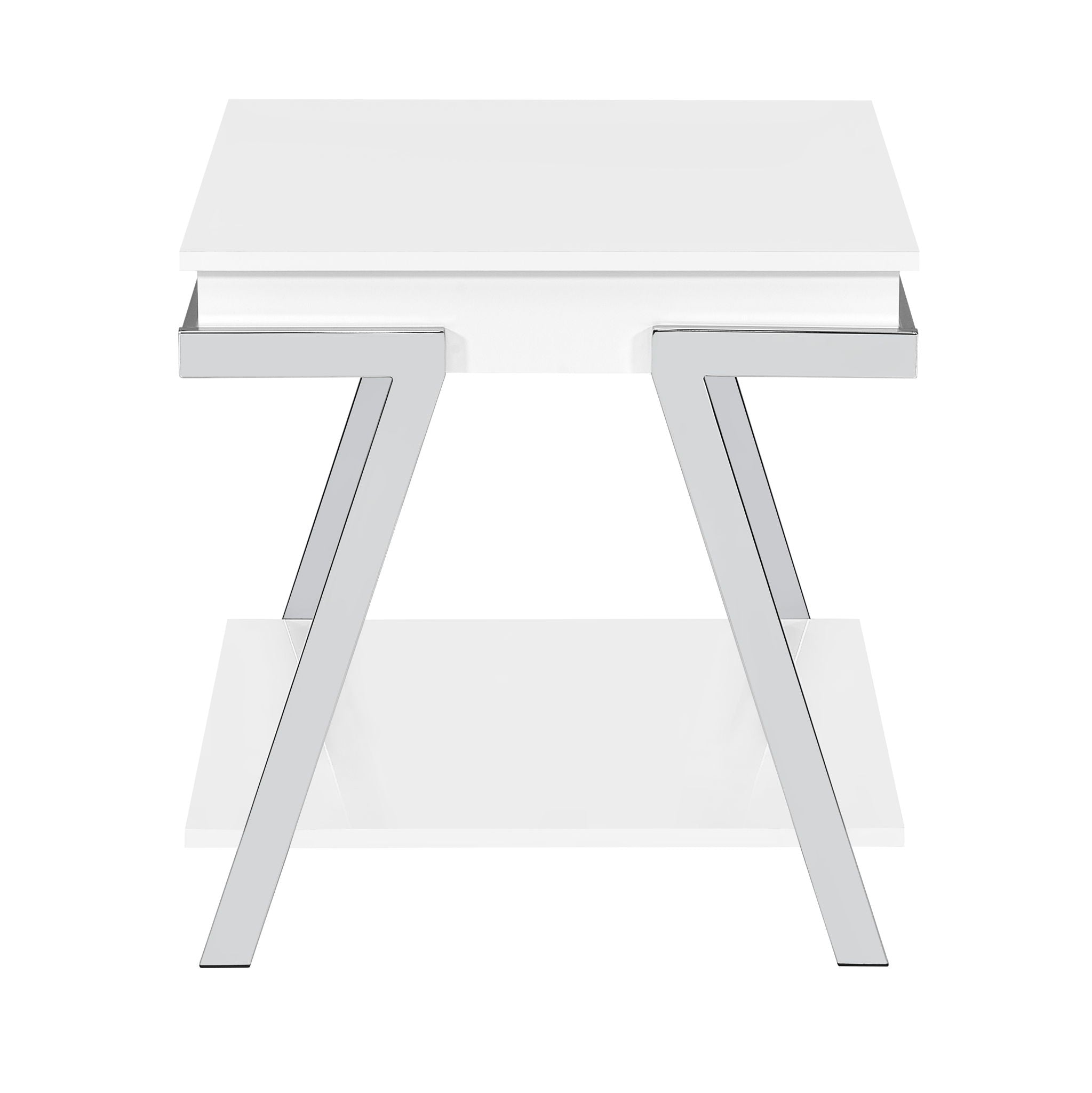 Zena - End Table - White