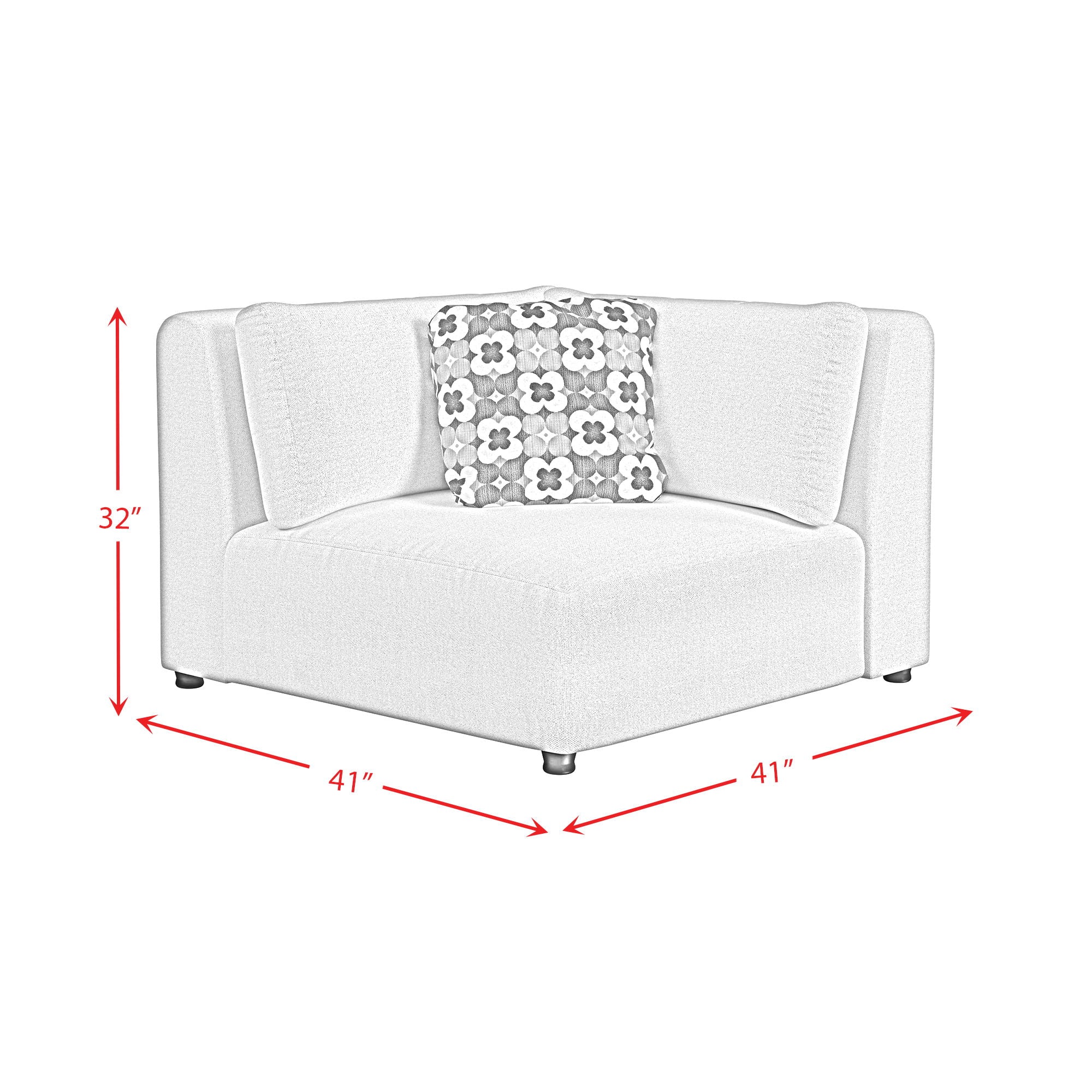 Zandara - Modular Corner - Beige