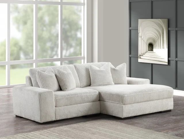 SUNDAY BEIGE 2PC Sectional