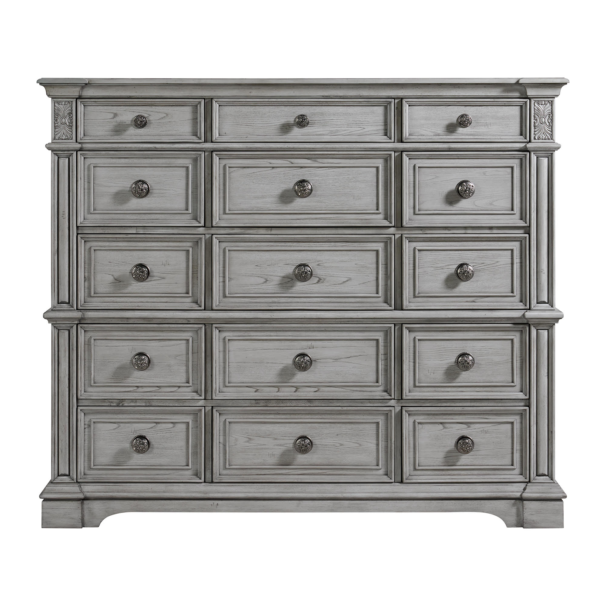 Glenmore Aged Grey Bedroom Collection by Elements