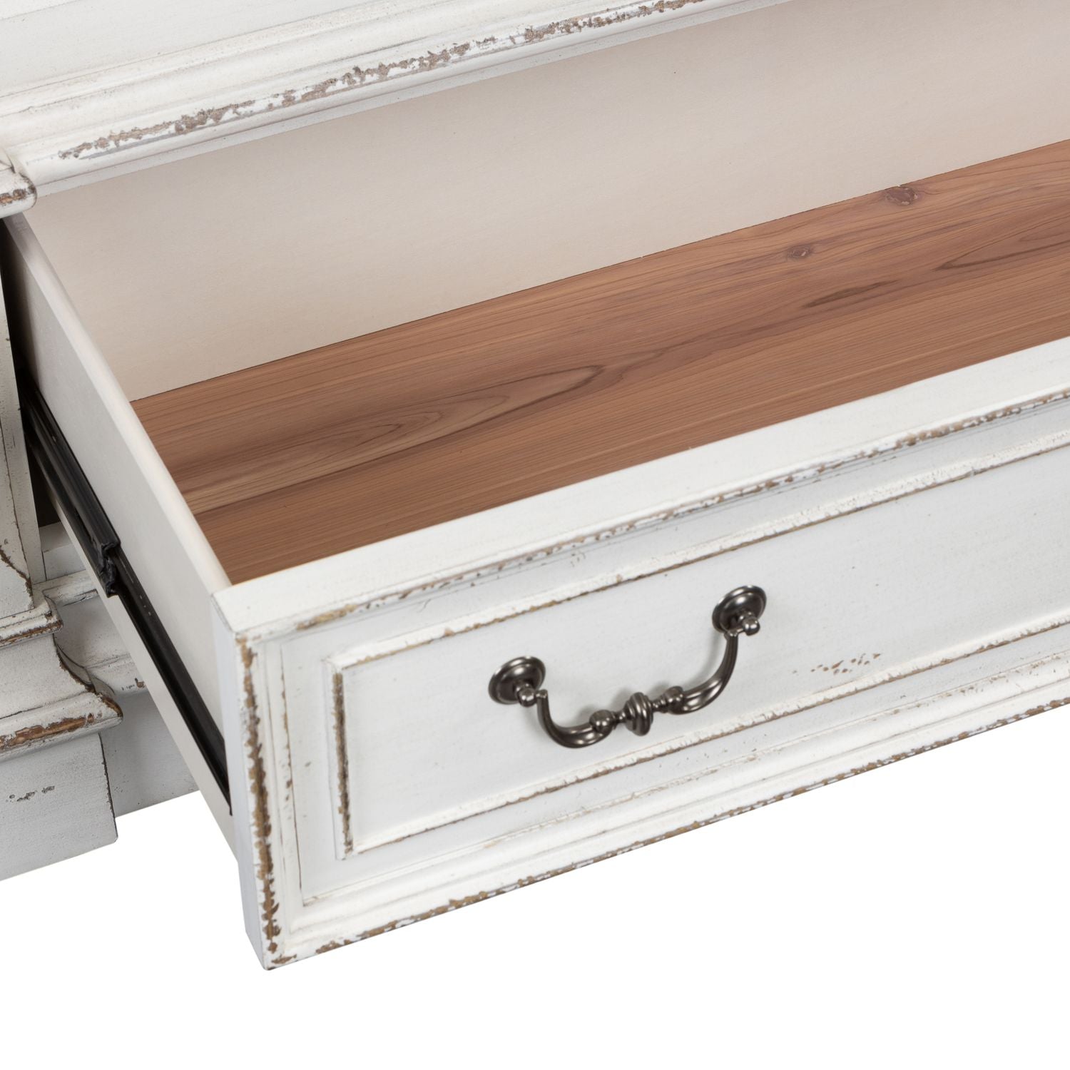 Abbey Park / Mirrored 2 Door Chest SKU: 520-BR42 Liberty Furniture