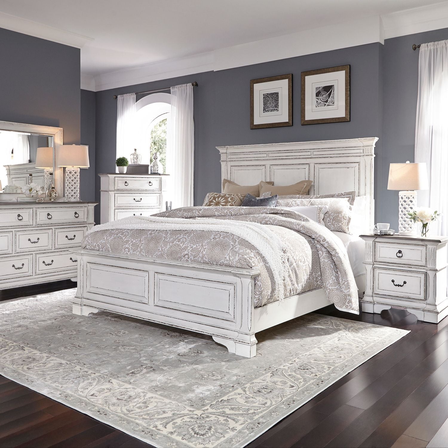 Abbey Park 520-BR Panel Bedroom Collection from Liberty Furniture