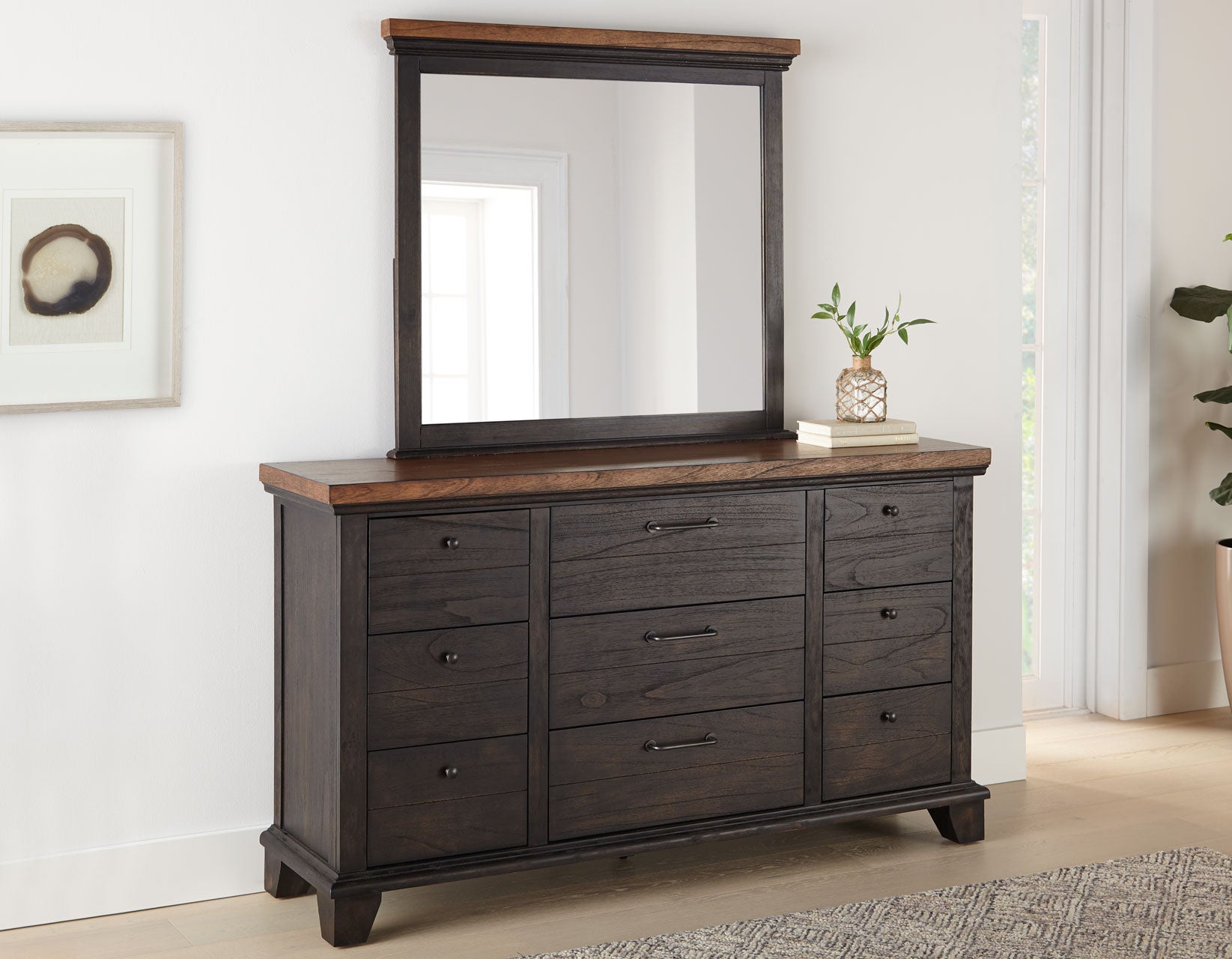 Bear Creek Brown Bedroom Collection by Steve Silver