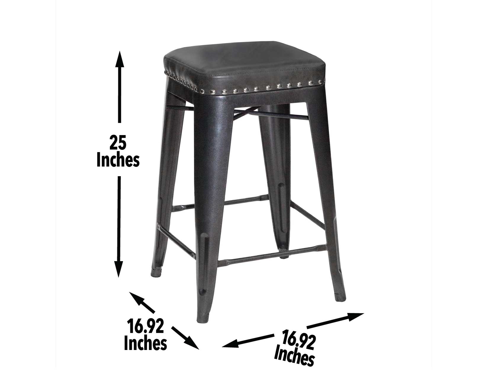 24 backless best sale bar stools