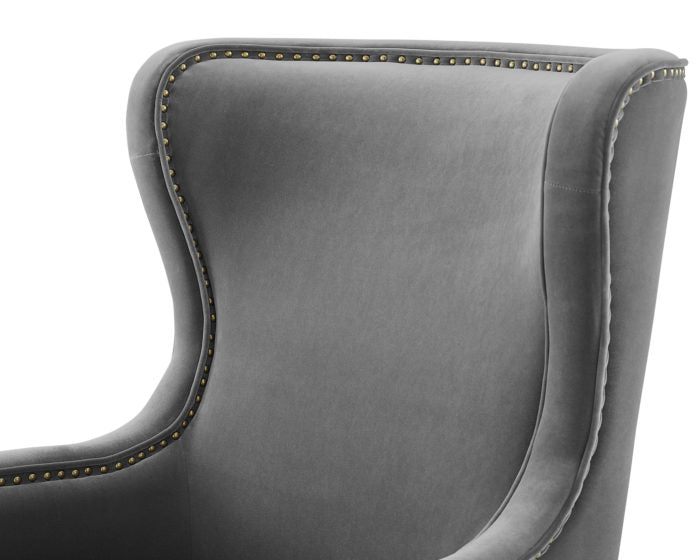 Rosco Accent Chair – Charcoal by Steve Silver