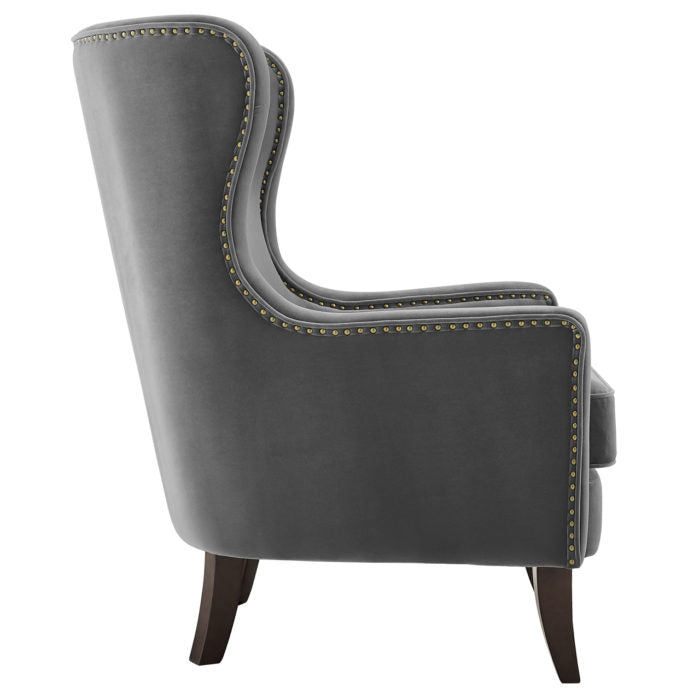 Rosco Accent Chair – Charcoal by Steve Silver