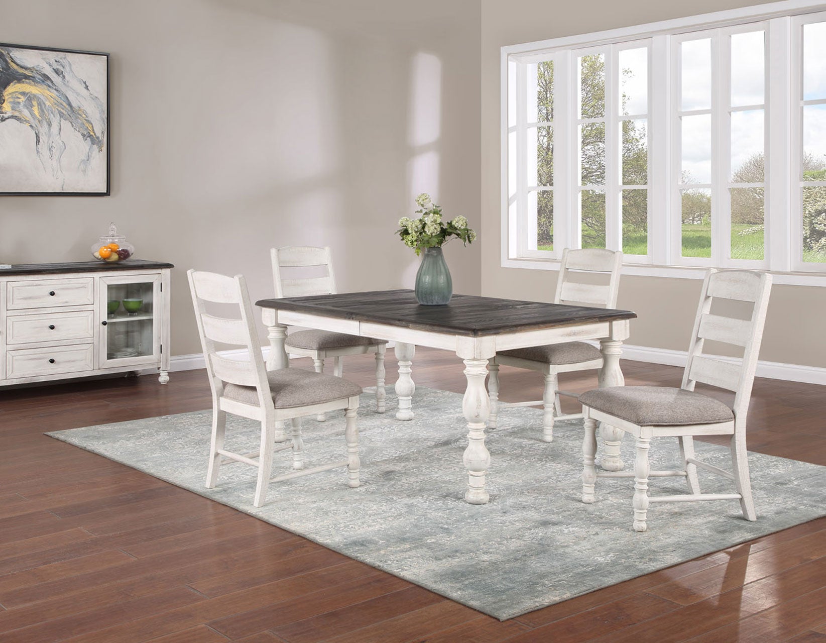 Steve silver 2025 dining table set