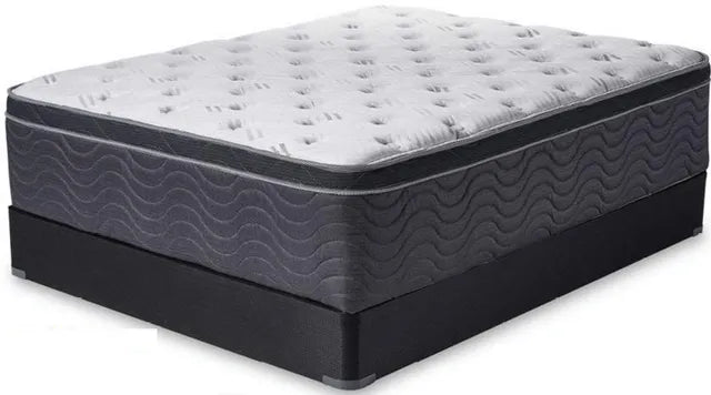 Tranquil Sea Latex by Jamison Bedding 17inch Thick  Wrapped Coil Euro Top Hybrid Ultra Plush Mattress from The Latex Collection