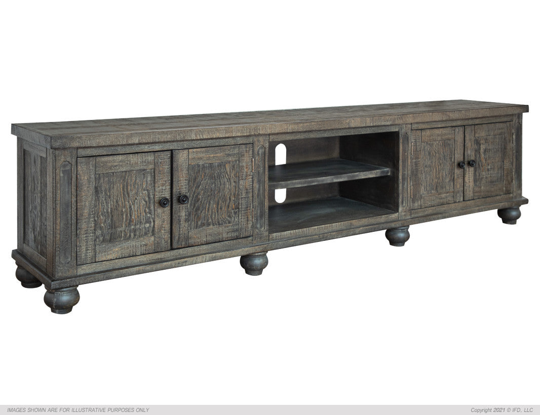 ARUBA DARK BROWN 93" TV STAND Model: IFD7331STN93BN