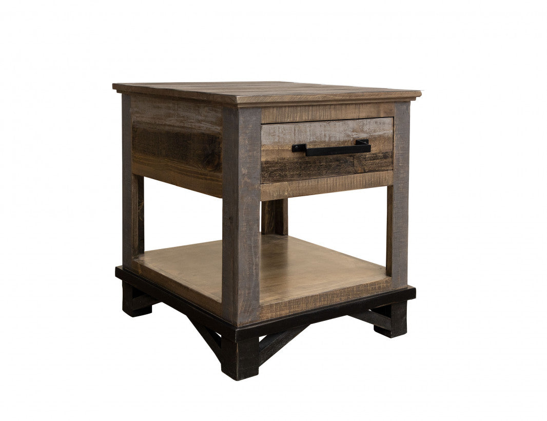 Loft Brown Occasional Tables Model: IFD6441 - Solid Wood