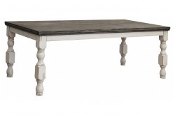 Stone Rectangular Dining Collection Model: IFD4681DINING  Solid Wood
